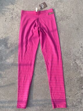 Matilda Jane Magenta Striped Kids Leggings